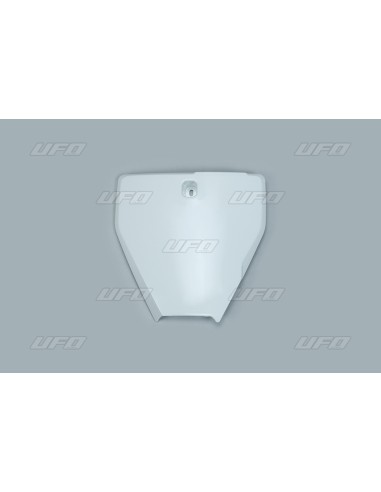 Plăcuță față UFO Neagră Husqvarna TC85 Alb