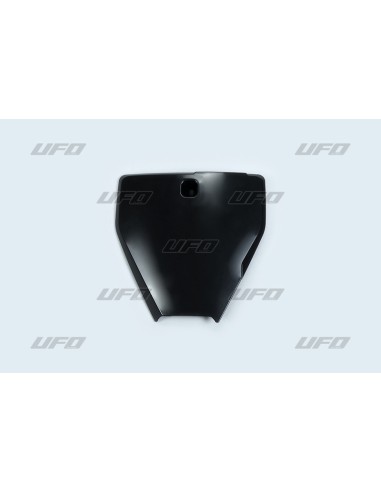 UFO Front Number Plate Black Husqvarna TC85