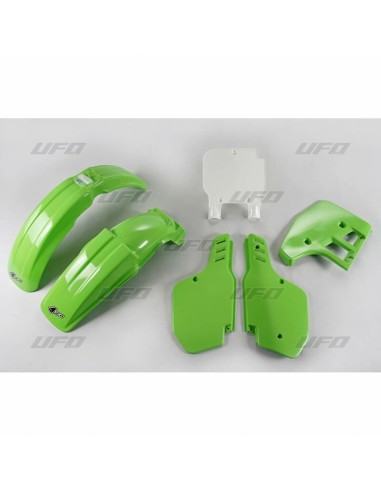 Kit plastic UFO culoare OEM Kawasaki KX125