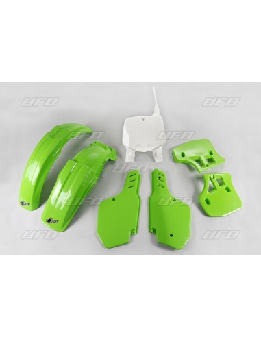 Kit plastic UFO culoare OEM Kawasaki KX500
