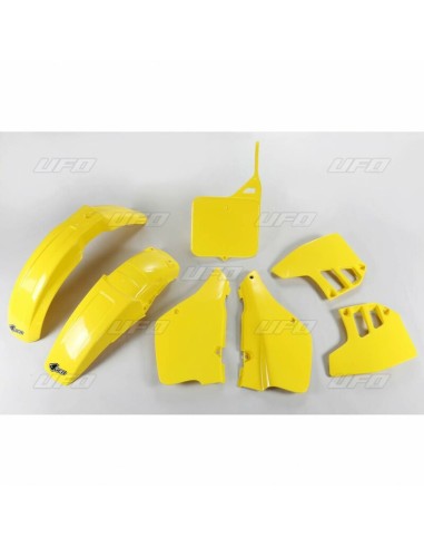 Kit plastic UFO Culoare OEM Galben Suzuki RM250