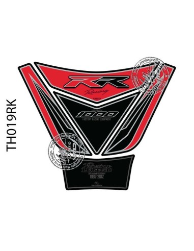 Protectie rezervor MOTOGRAFIX 5 buc Rosu/Negru Honda CBR1000RR