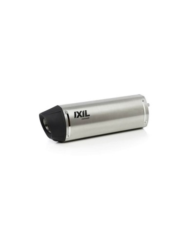 IXIL Hexoval Xtrem Silencer Stainless Steel / Endcap Black