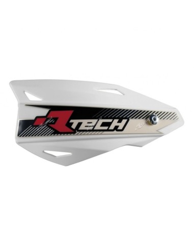 RACETECH Vertigo Hanguards Adjustable White