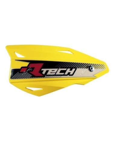 RACETECH Vertigo Hanguards Adjustable Yellow