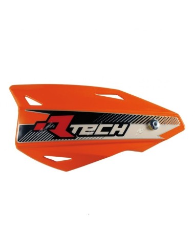 RACETECH Vertigo Hanguards Adjustable Orange