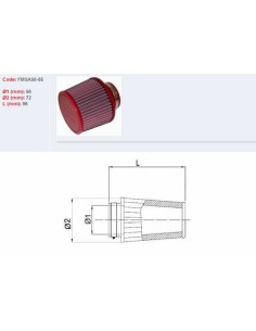 Filtru de aer BMC Conic...