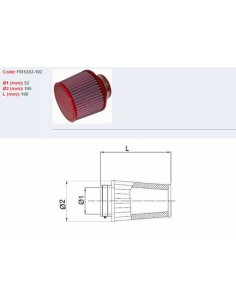 Filtru de aer BMC Conic...
