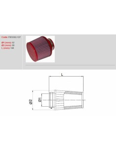 Filtru de aer BMC Conic...