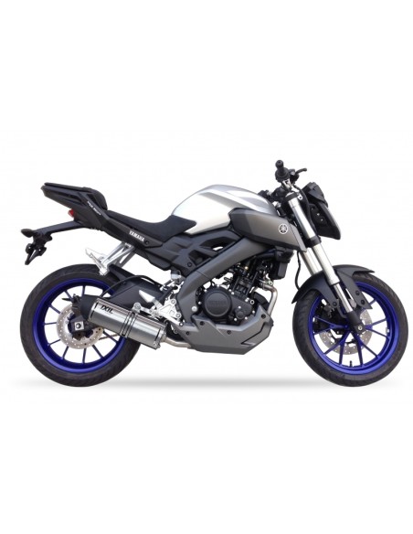 IXIL Hexoval Xtrem complete system stainless steel / stainless steel black Yamaha MT 125