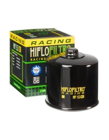 Filtru de ulei HIFLOFILTRO Racing - HF153RC Negru