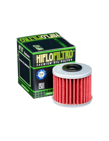 Filtru de ulei HIFLOFILTRO - HF117 Honda