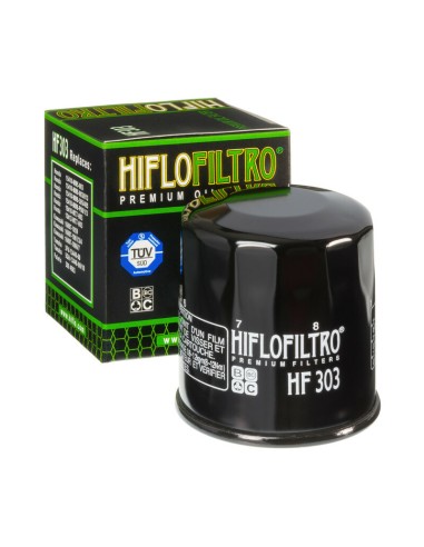 Filtru de ulei HIFLOFILTRO - HF303 Negru