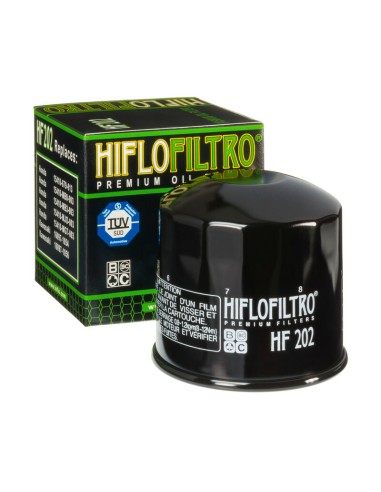 Filtru de ulei HIFLOFILTRO - HF202 Negru