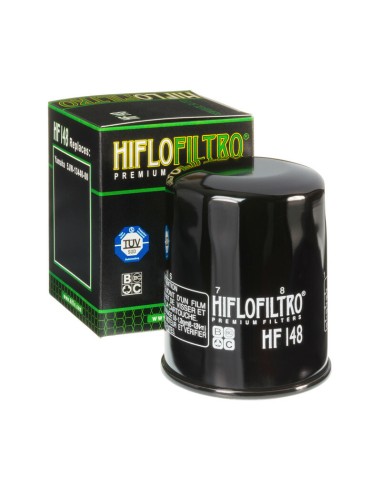 Filtru de ulei HIFLOFILTRO - HF148 Negru