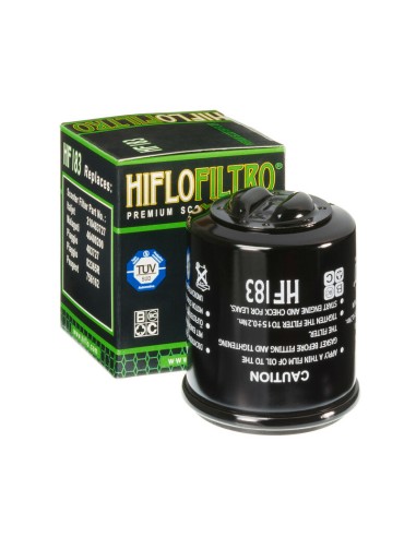 Filtru de ulei HIFLOFILTRO - HF183 Negru