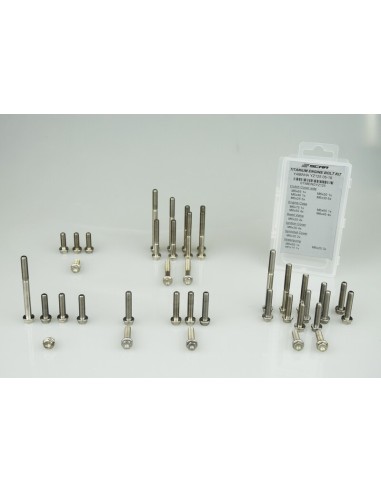 SCAR Engine Screw Kit Titanium 42 Screws