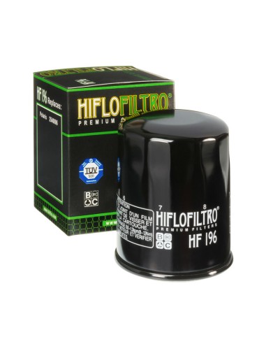 Filtru de ulei HIFLOFILTRO - HF196 POLARIS Negru