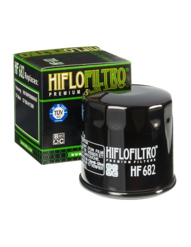 Filtru de ulei HIFLOFILTRO - HF682 Negru