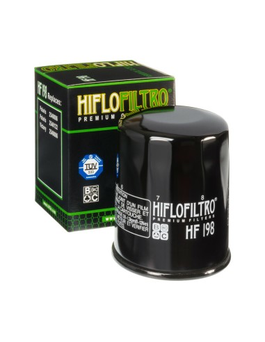 Filtru de ulei HIFLOFILTRO - HF198 Negru