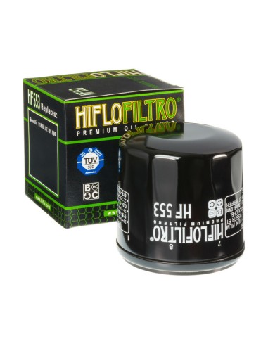 Filtru de ulei HIFLOFILTRO - HF553 BENELI Negru