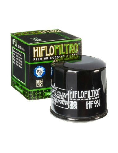 Filtru de ulei HIFLOFILTRO - HF951 Negru