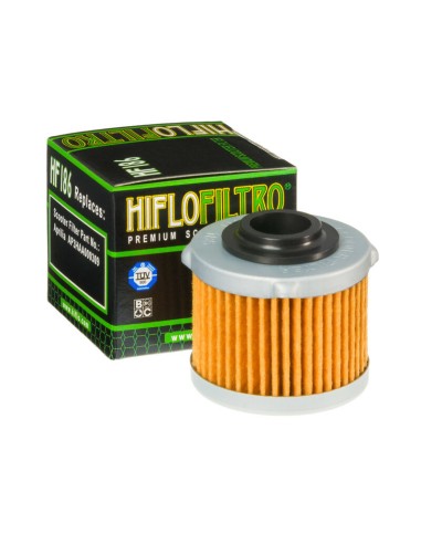 Filtru de ulei HIFLOFILTRO - HF186 Aprilia Scarabeo