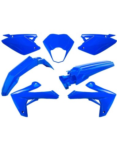 O PARTS Plastic Kit O PARTS Gloss Blue - Rieju MRT/MRT Pro 50 (09-21)