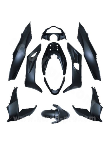 O PARTS Body Kit Matt Black - Honda PCX 125 (14-16)