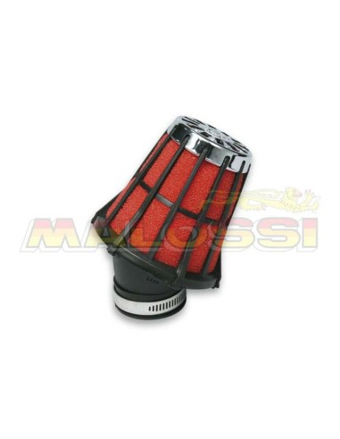MALOSSI Air Filter - 04 7593S5 MALOSSI E5 Ø38mm PHVA/PHBN-Specific With Black Cage