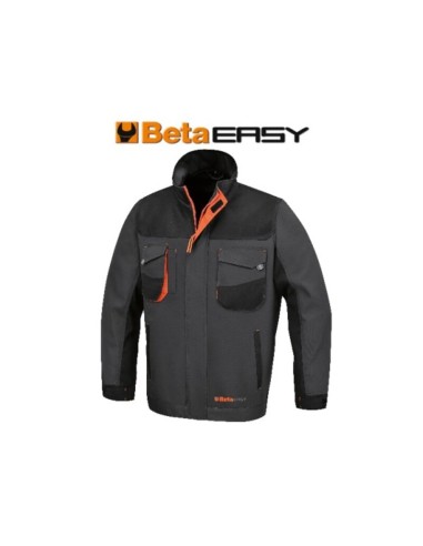 BETA Work Jacket in T/C canvas 260 g/m² Oxford Inserts