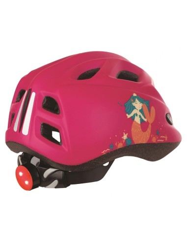 POLISPORT Helmet Kids Mermaid with Led Light Size XS 45/52 cm