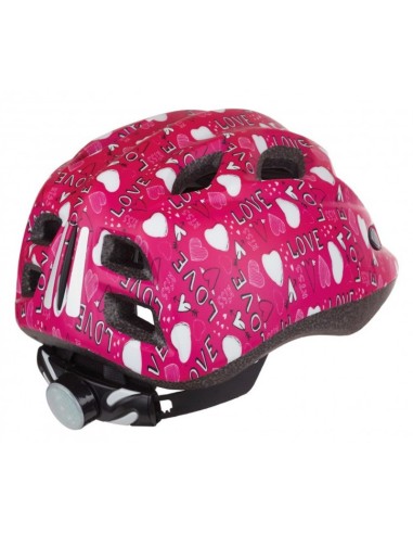 POLISPORT Helmet Junior Love with Led Light Size S 52/56 cm