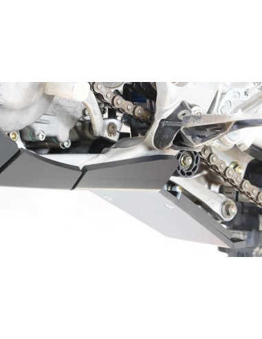 AXP Xtrem Skid Plate Black - TM Racing