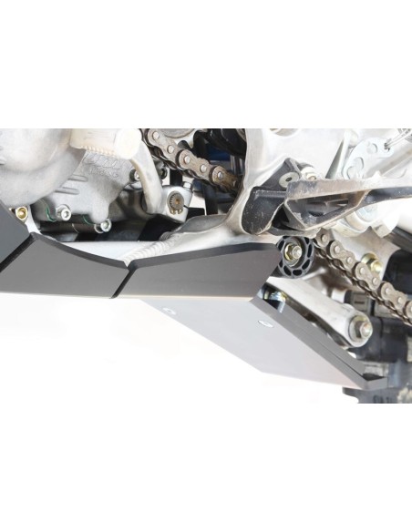 AXP Xtrem Skid Plate Black - TM Racing