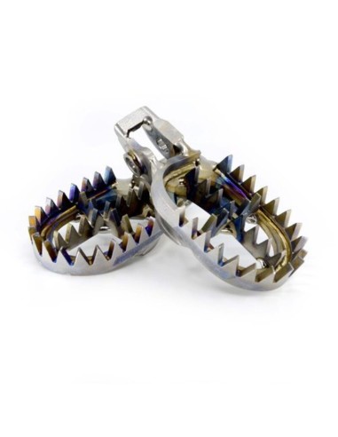 PRO-PEGS Titanium MX Footpegs - Kawasaki KX250F / KX450F