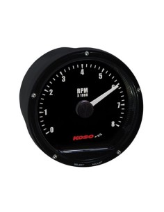 Tachometer KOSO Black face...