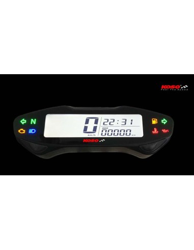 KOSO DB EX-03 Speedometer TUEV-approved