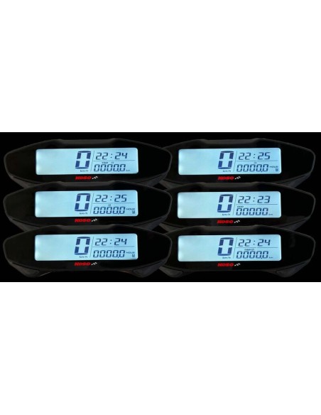 KOSO DB EX-03 Speedometer TUEV-approved