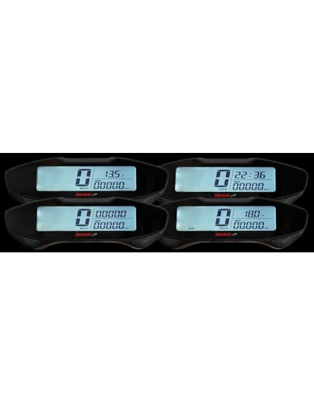 KOSO DB EX-03 Speedometer TUEV-approved