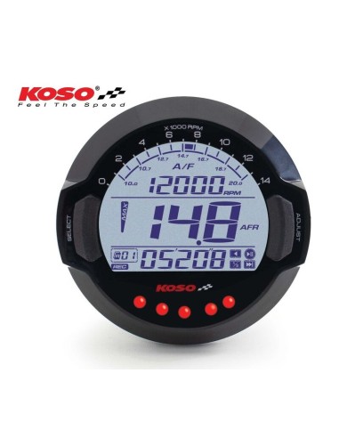 Koso Air/Fuel ratio meter & RPM data logger with BOSCH® LSU 4.9 sensor