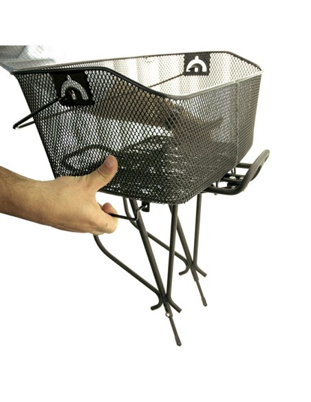 V BIKE Bike Rear Luggage Carrier - Black
