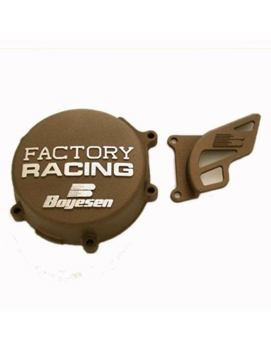 BOYESEN Factory Racing Ignition Cover Magnesium Kawasaki KX80/KX85