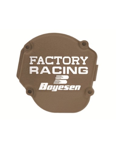 BOYESEN Factory Racing Ignition Cover Magnesium Kawasaki KX125