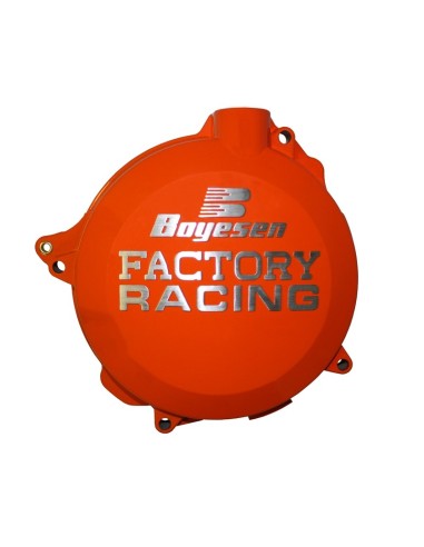 BOYESEN Factory Racing Clutch Cover Orange KTM EXC250/300