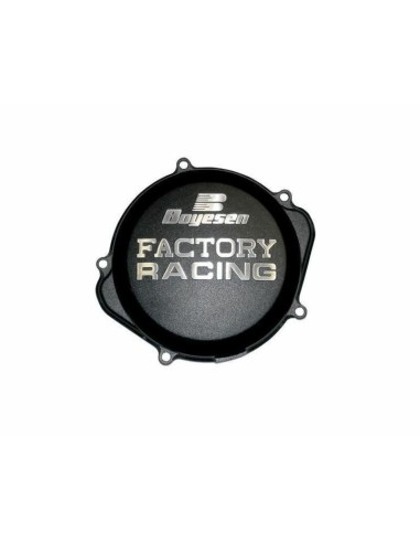 BOYESEN Factory Racing Clutch Cover Black Kawasaki KX450F