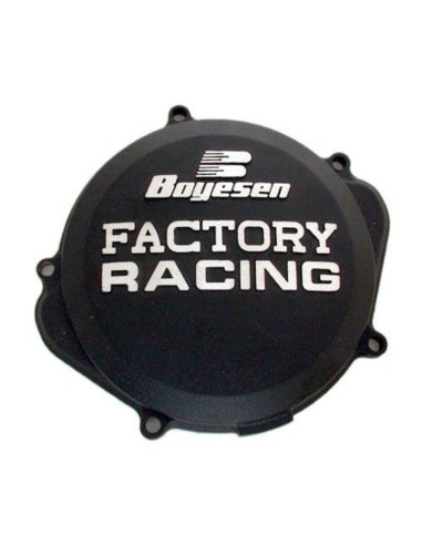 BOYESEN Factory Racing Clutch Cover Black Kawasaki KX250F