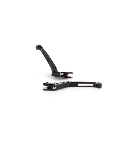 V PARTS Foldable Levers 177mm CNC Black by Pair