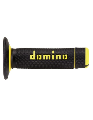 Mânere DOMINO A020 MX în două culori Full Diamond Black & Yellow