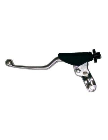 BIHR Long Clutch Lever + Perch Polished/Black Universal